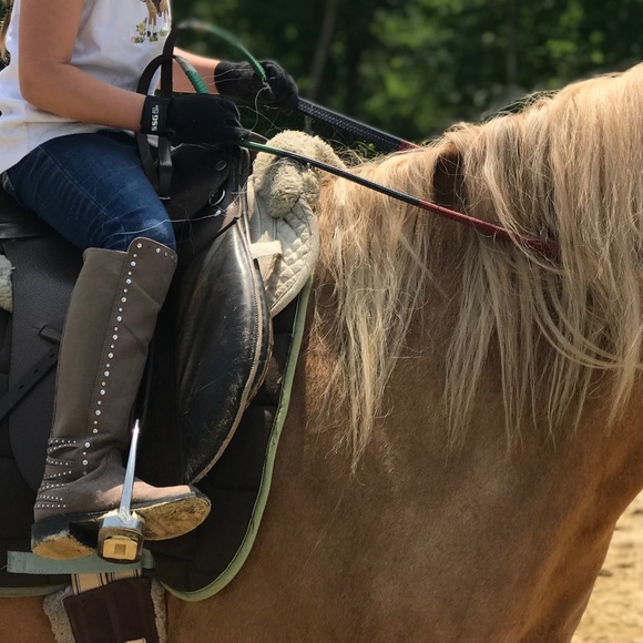 horse riding style boots